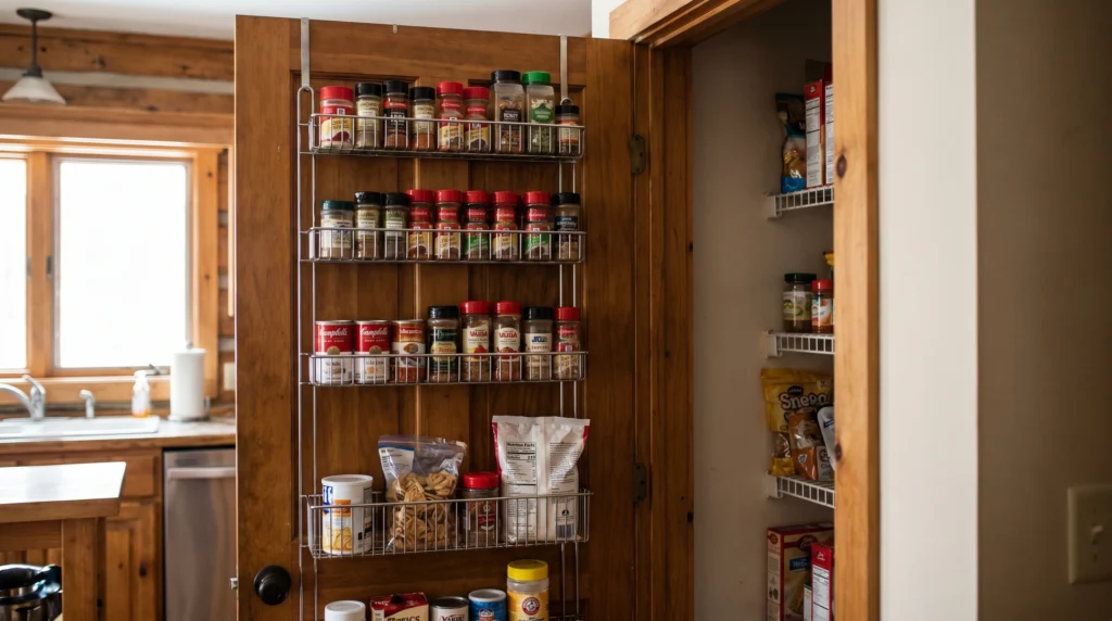 Door Storage That Maximizes Hidden Space