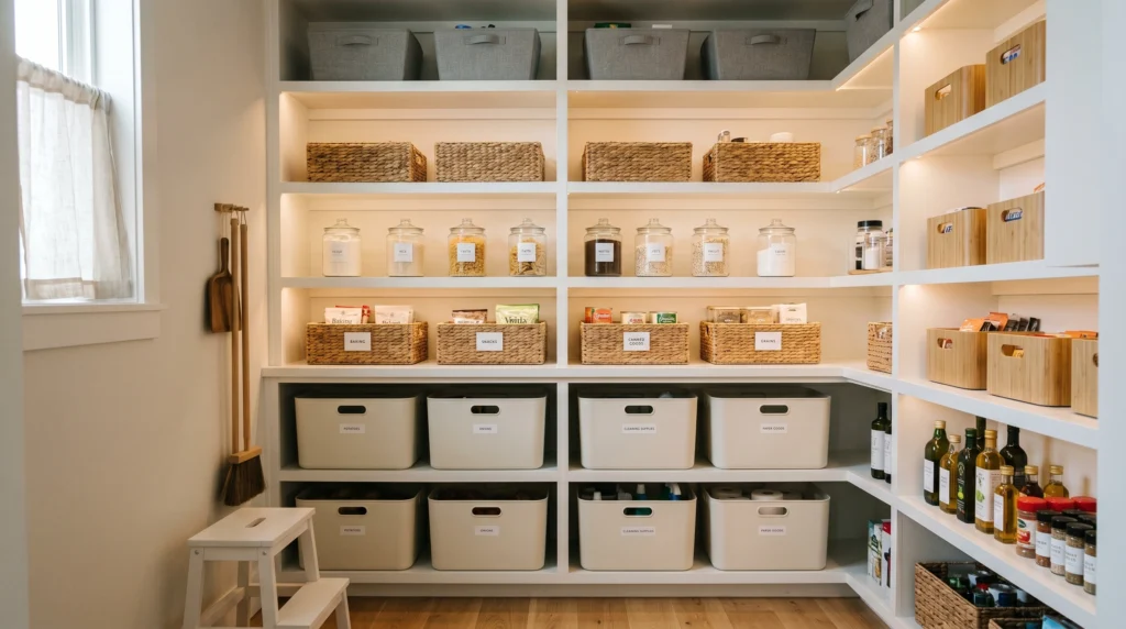 Hidden Storage for a Clean Finish