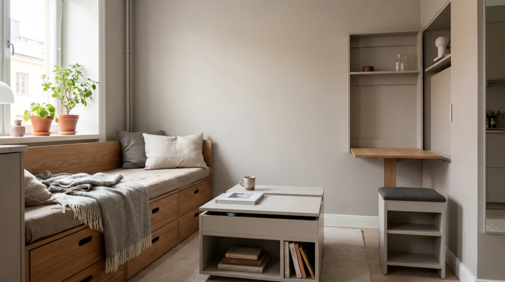 Multi-Functional Furniture That Saves Space