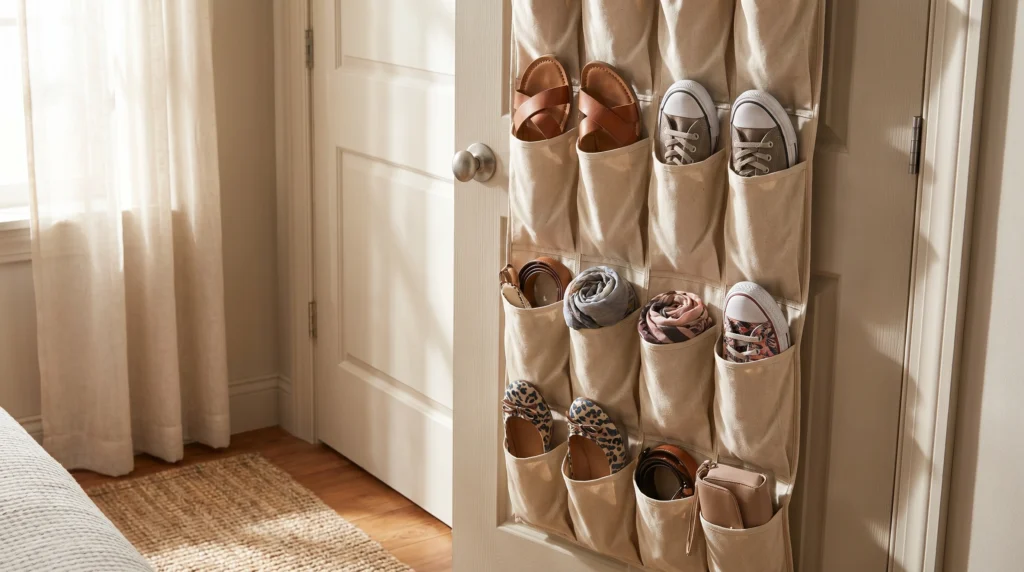 Over-the-Door Storage That Feels Seamless