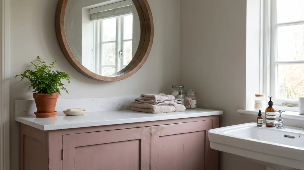 Pink Vanity as a Statement Piece