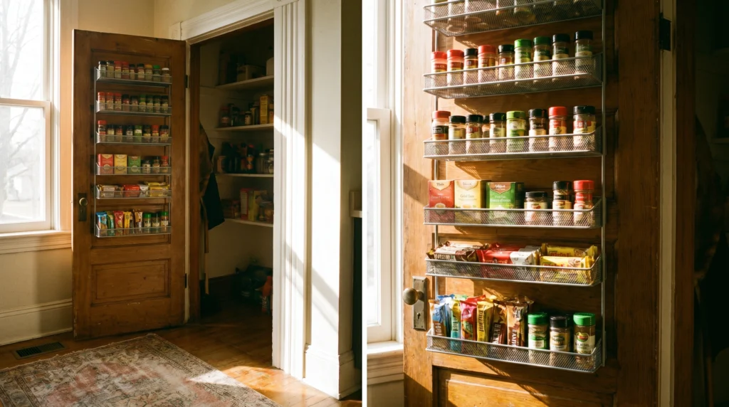 Door Storage That Uses Every Inch