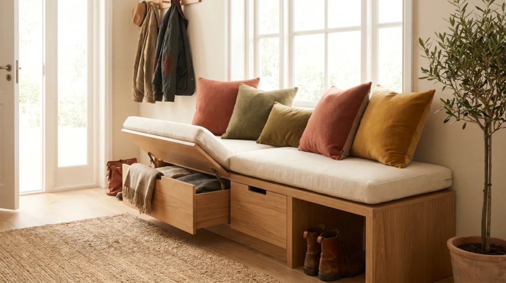 Storage Benches That Create Cozy Function