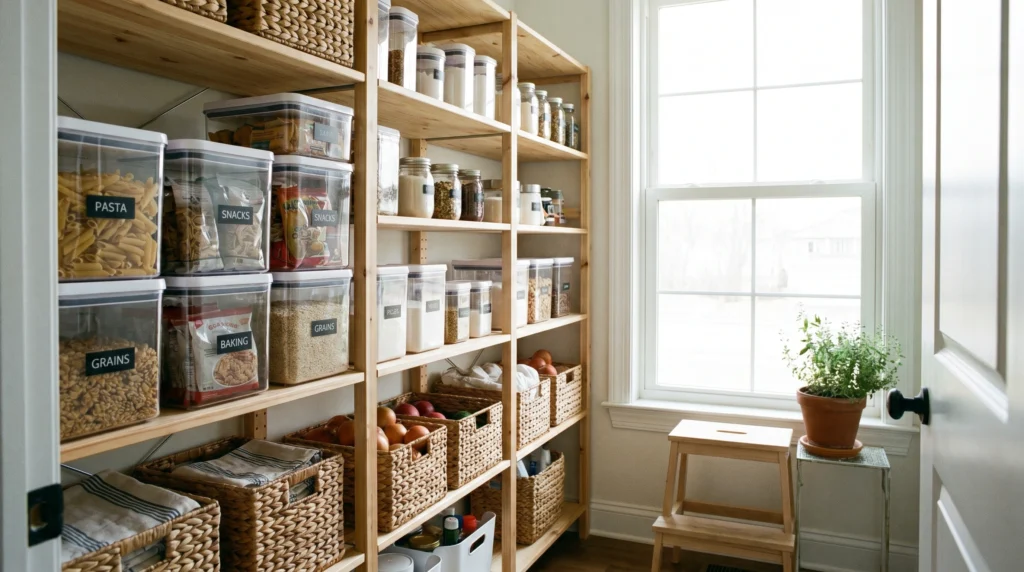 Stackable Bins for Compact Organization