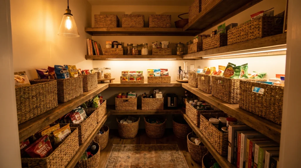 Add Baskets to Contain Small Items