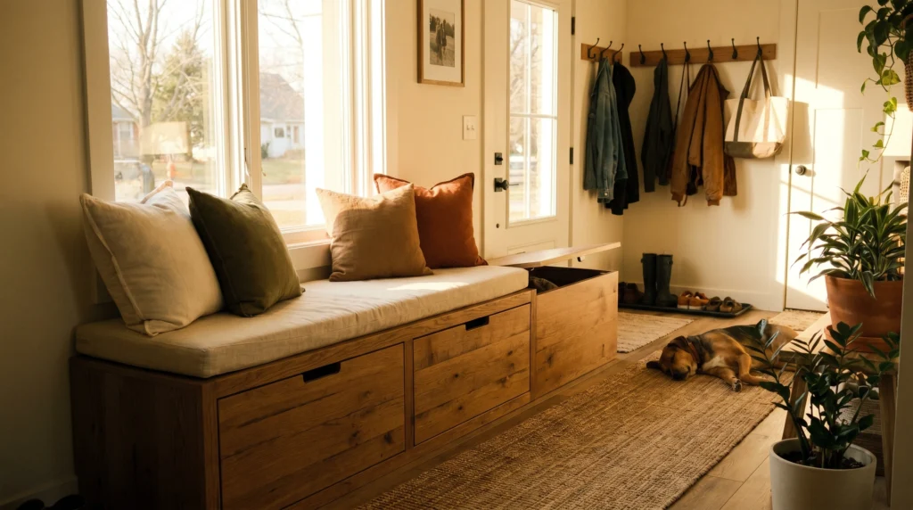 Storage Benches That Blend Comfort and Function