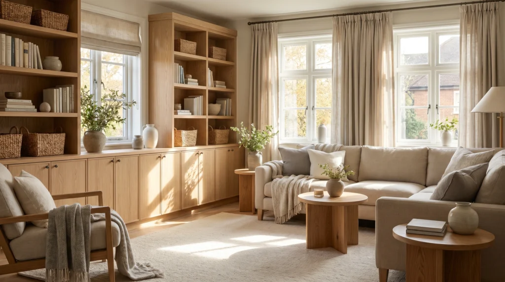 Light Wood Storage for Warm Minimalism