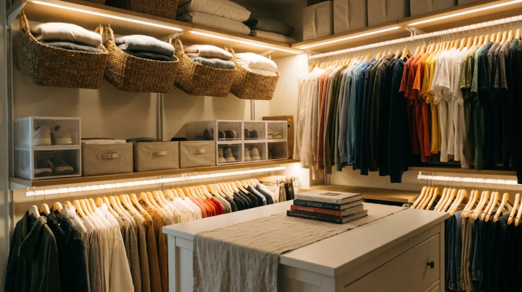 Under-Shelf Baskets for Extra Layers