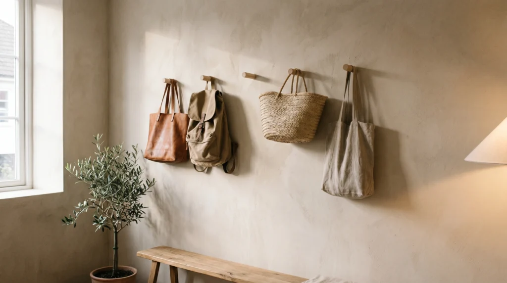 Wall Hooks That Keep Surfaces Clear