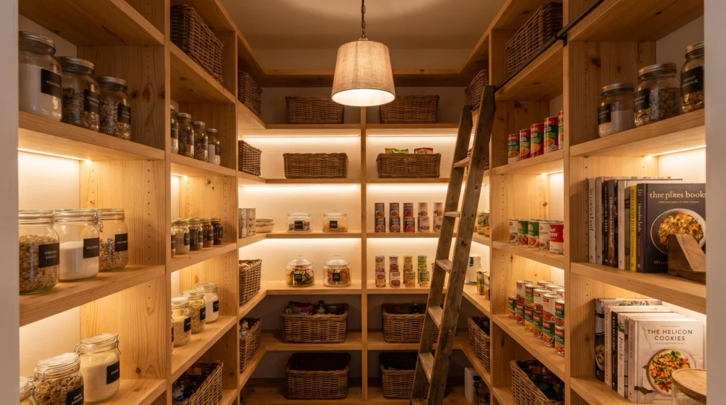 Open Shelving for Easy Access