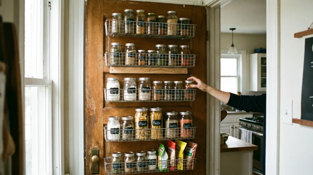 Door Storage for Extra Space