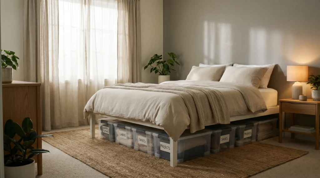 Labelled Storage for Easy Organization