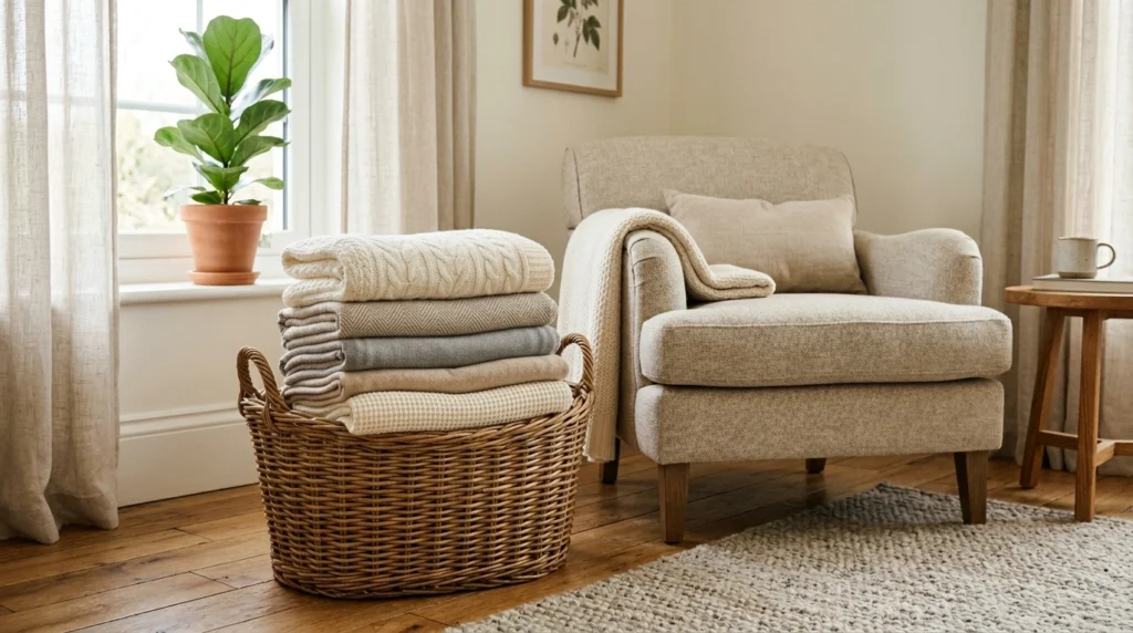 Fold and Stack Textiles Neatly