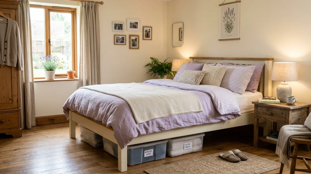 Under-Bed Storage That Stays Out of Sight