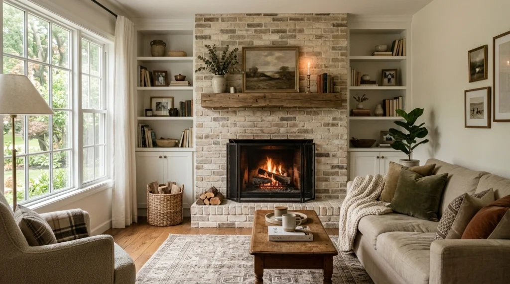 Neutral Toned Brick for Subtle Warmth