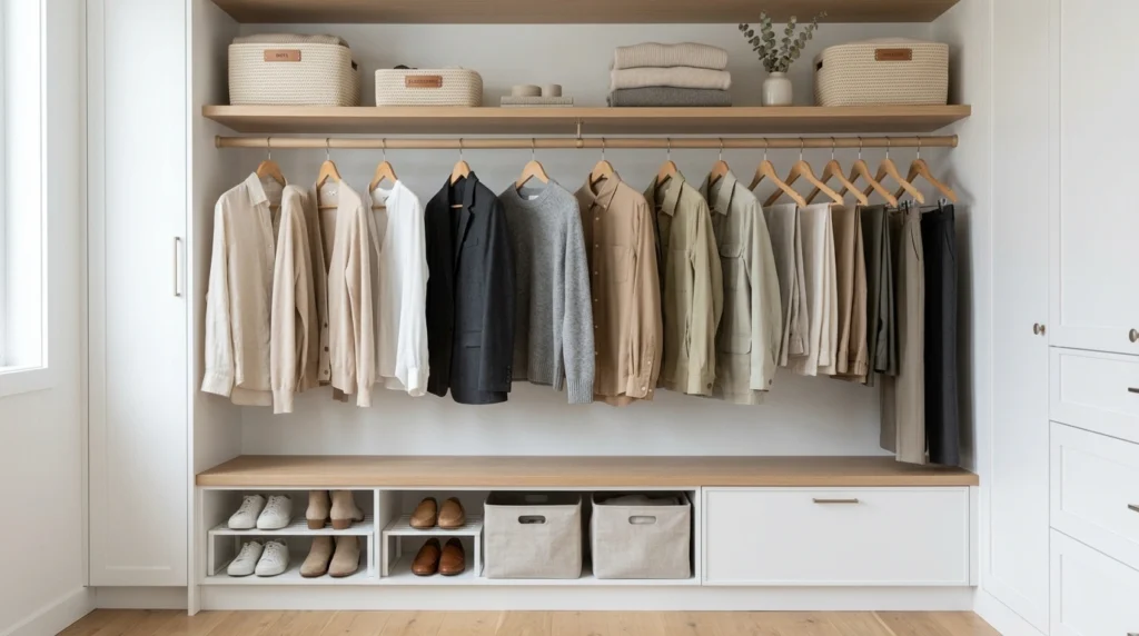 Declutter Your Closet Visually