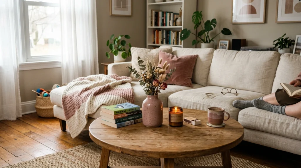 Decluttered Surfaces With Intentional Styling