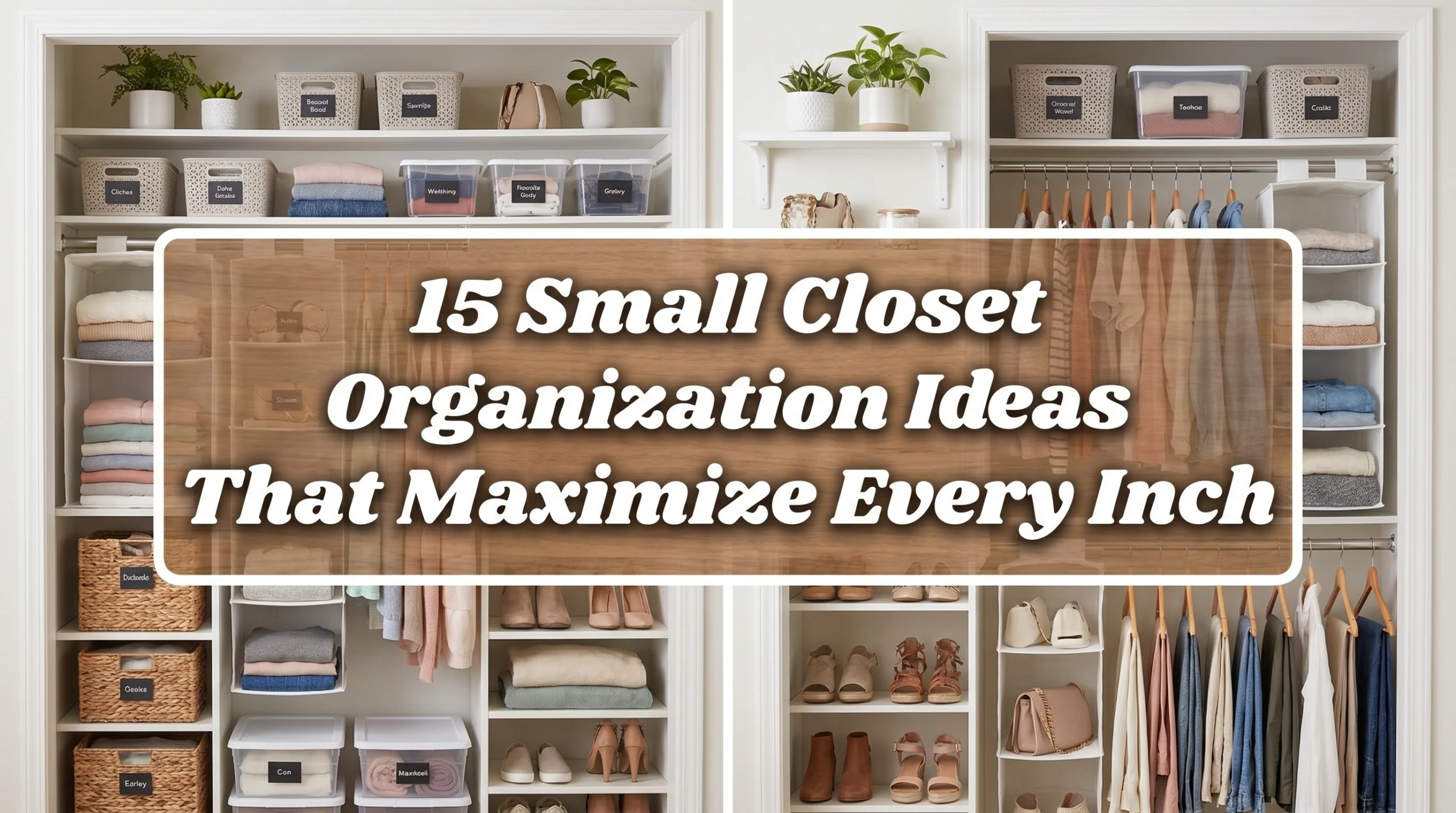 Small Closet Organization Ideas