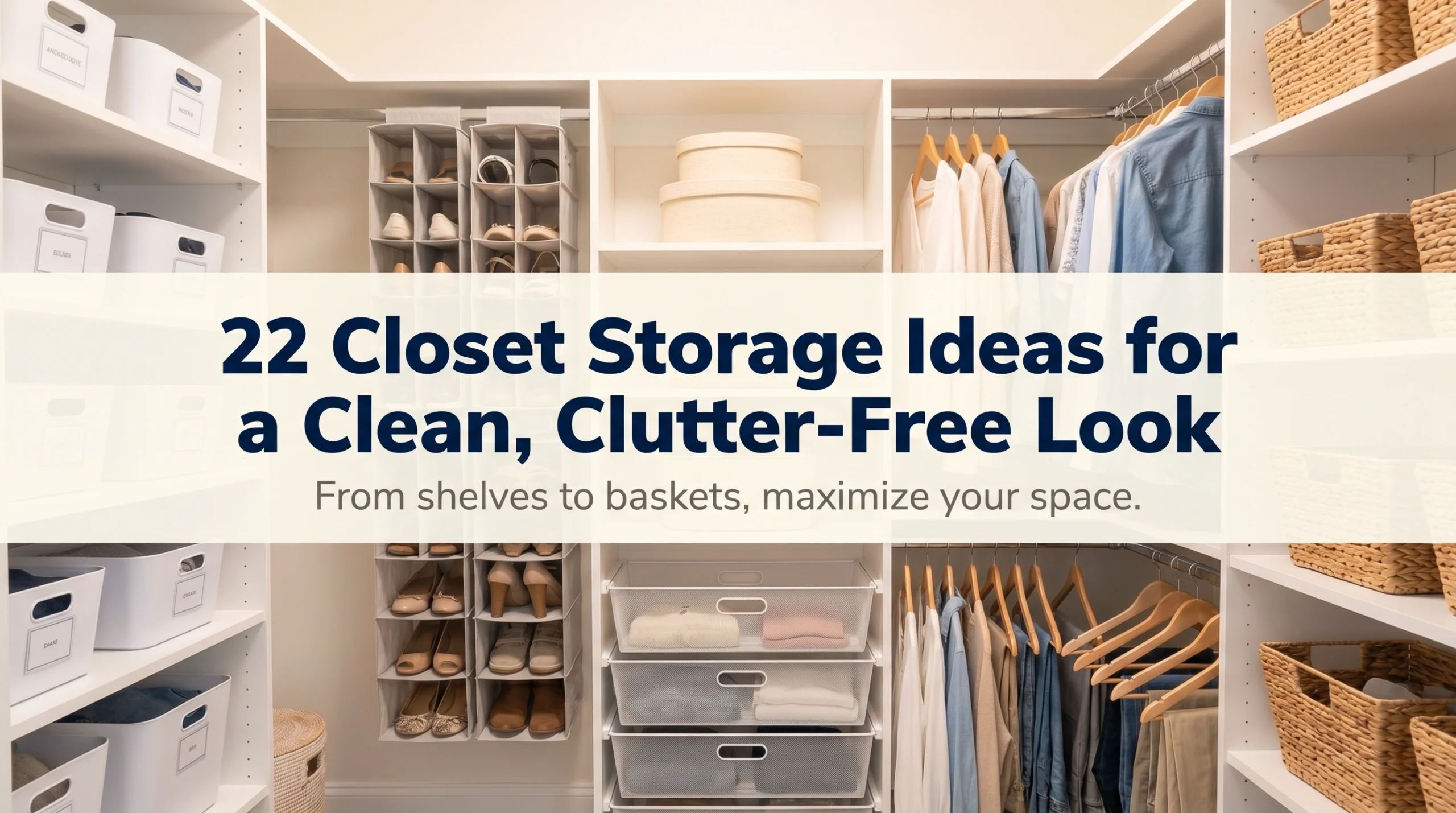 Closet Storage Ideas