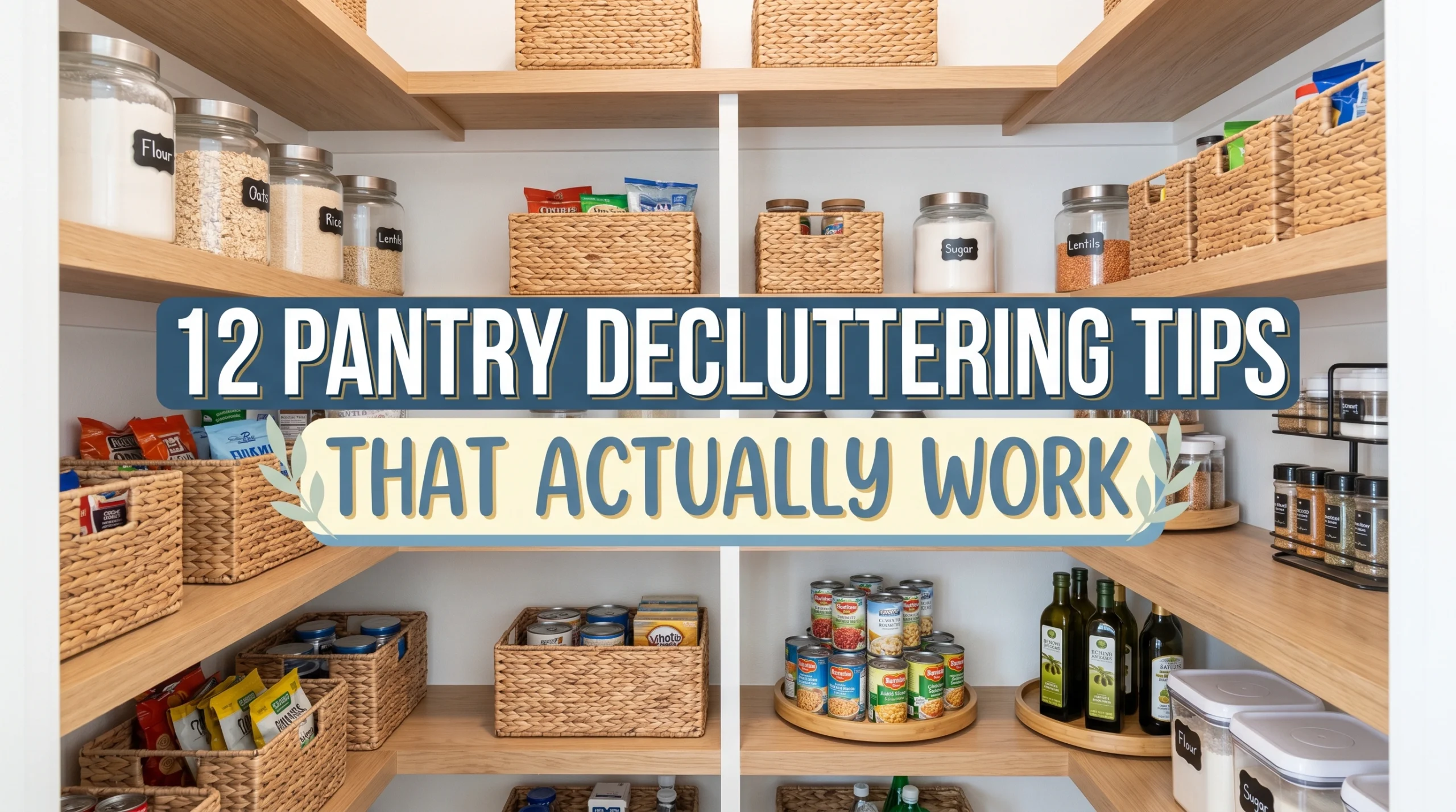 Pantry Decluttering Tips