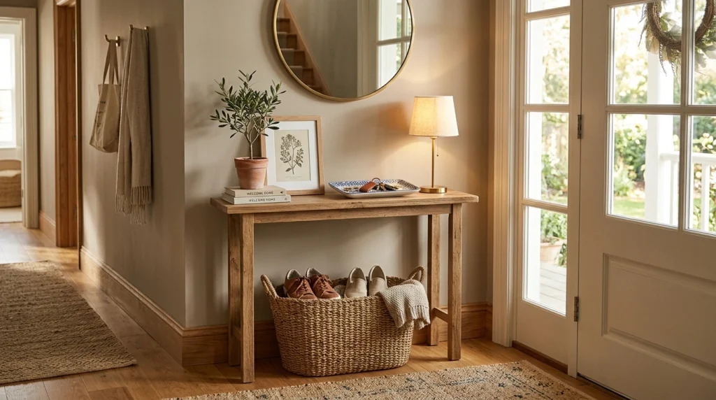 Create a Drop Zone Near Entryways