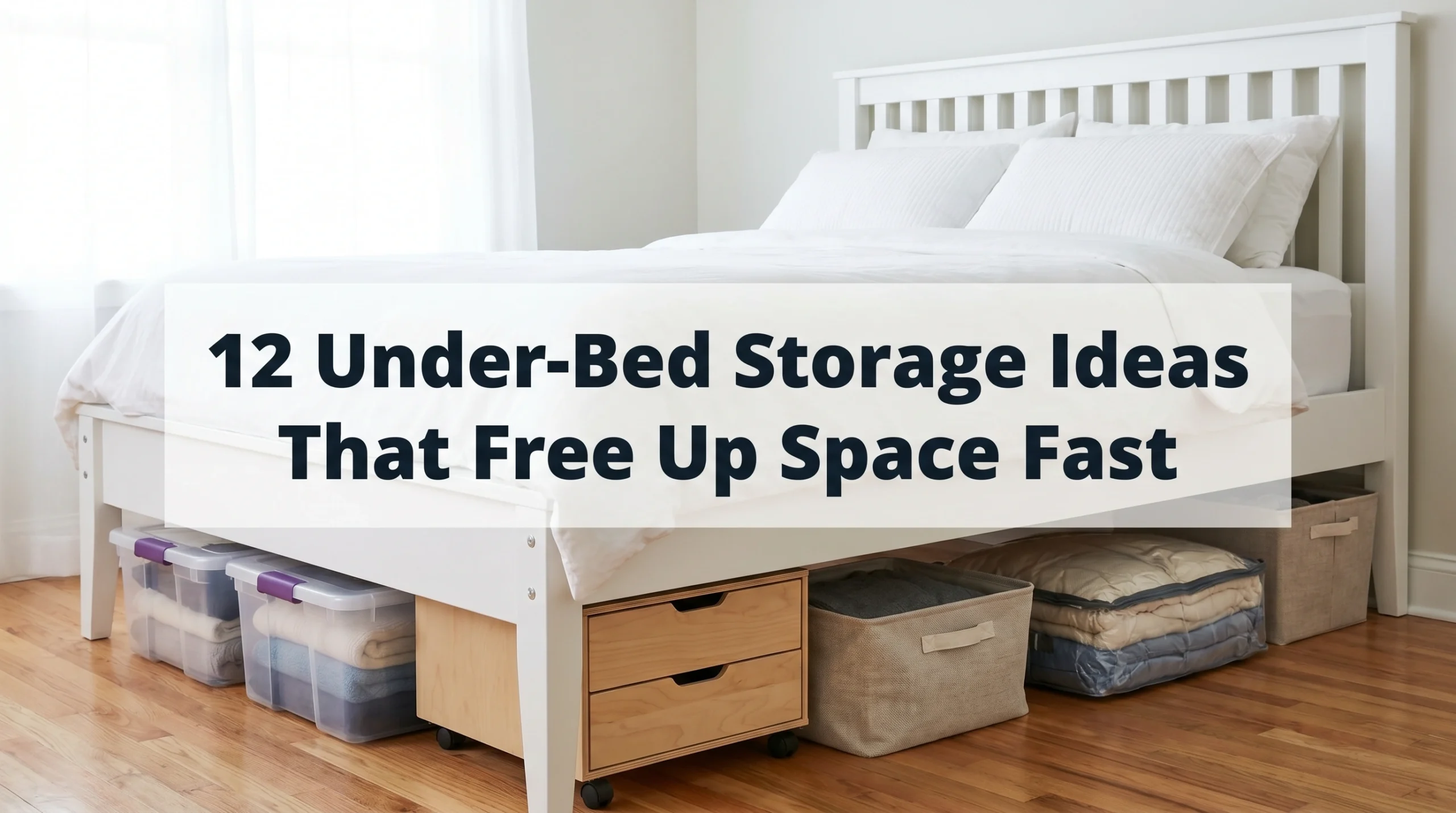 Under-Bed Storage Ideas