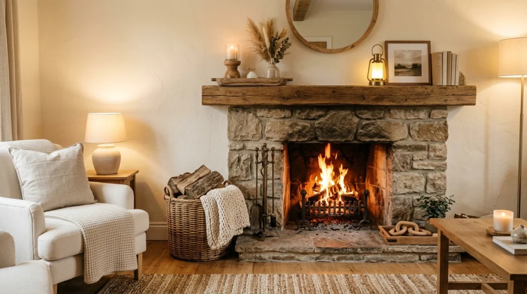 Wood Accents for Natural Warmth