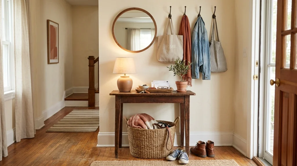 Entryway Drop Zones That Control Mess