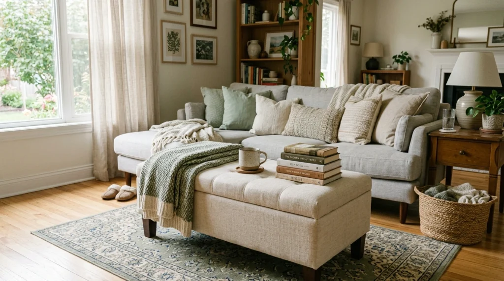 Hidden Storage That Blends Into Decor