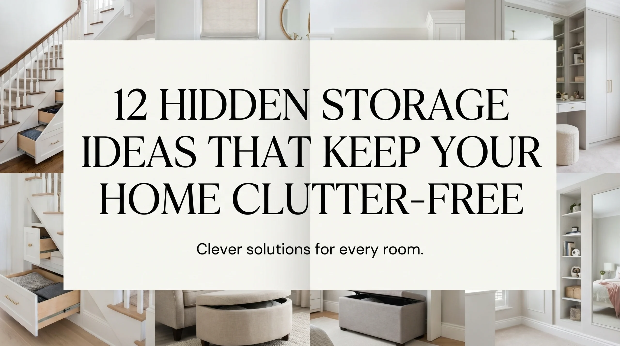Hidden Storage Ideas