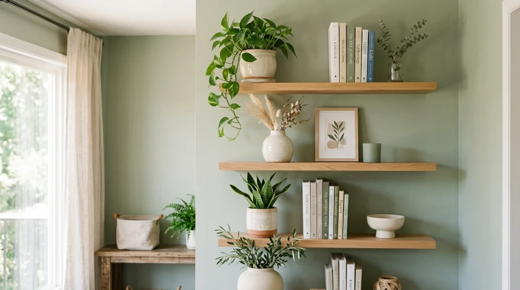 Keep Open Shelves Light and Airy