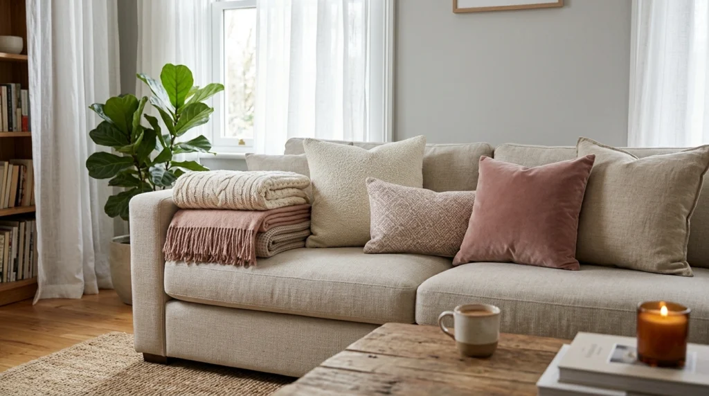 Fold Textiles Neatly for Visual Calm