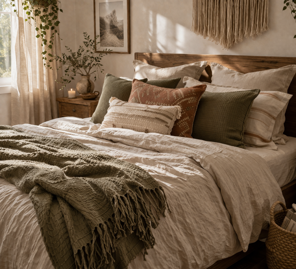 Textured Bedding for Extra Comfort
