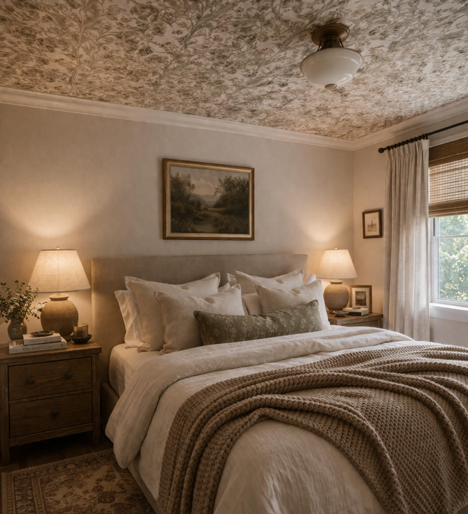 Accent Wall Behind the Bed