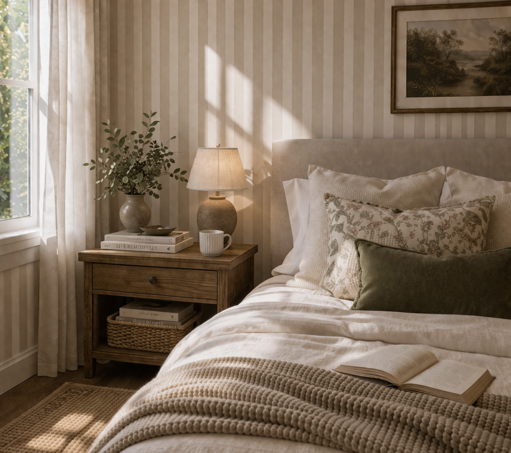 Earthy Tones for Warmth