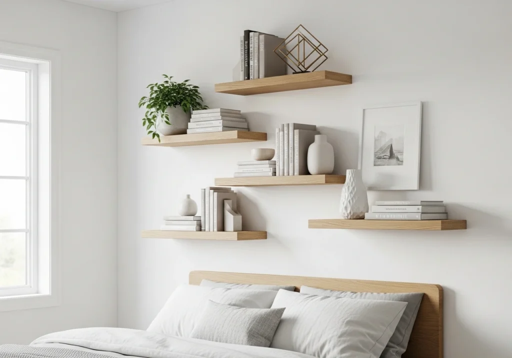 Minimal Nightstands with Purposeful Decor