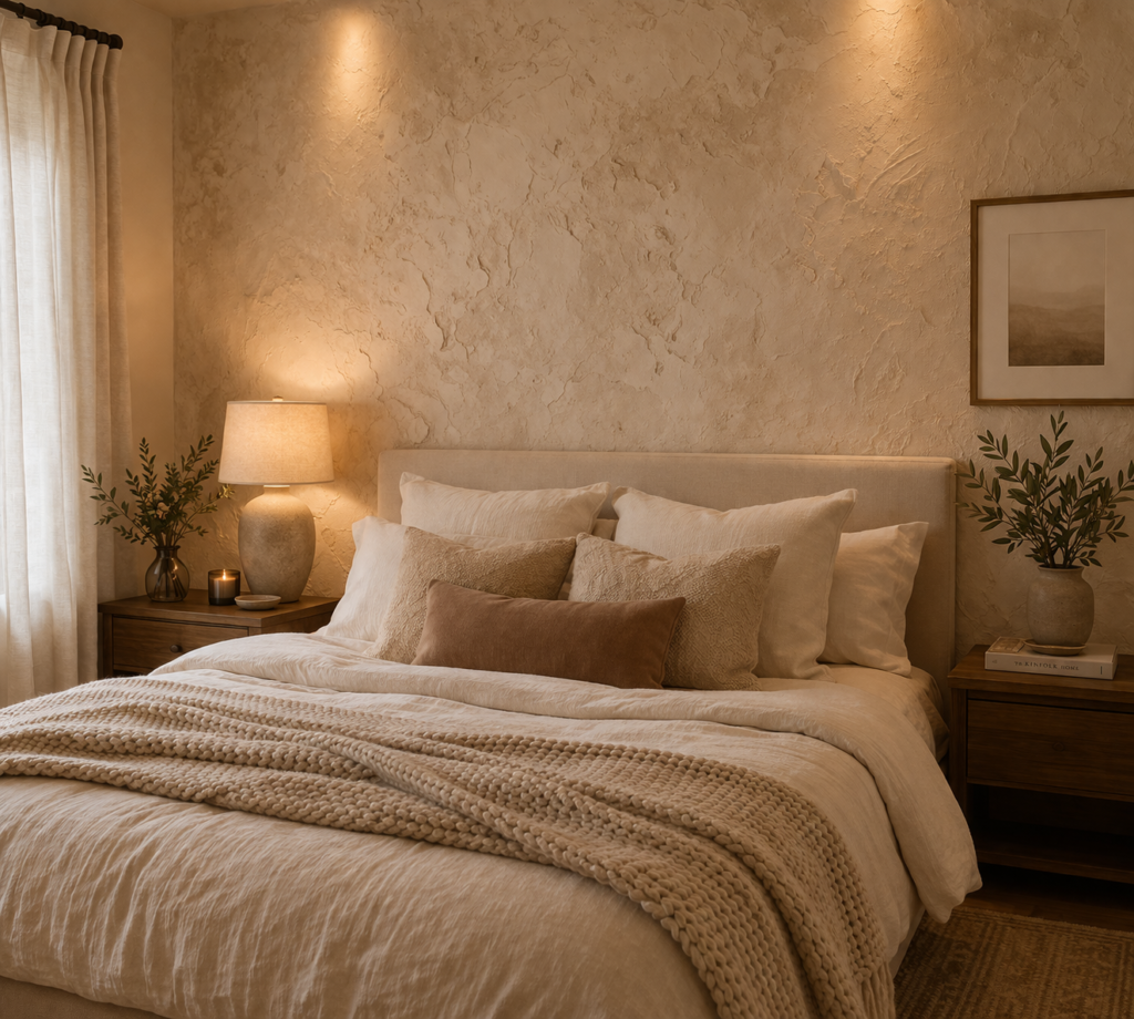 Textured Plaster for a Luxe Finish