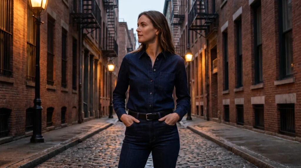 10. The Denim-on-Denim "Tuxedo"
