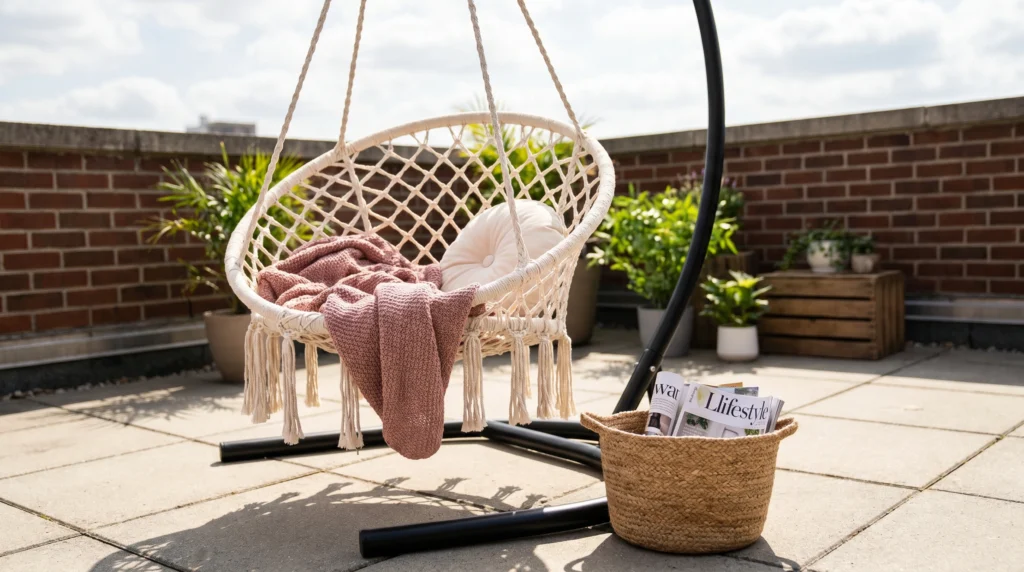 13. A Hammock or Hanging Chair