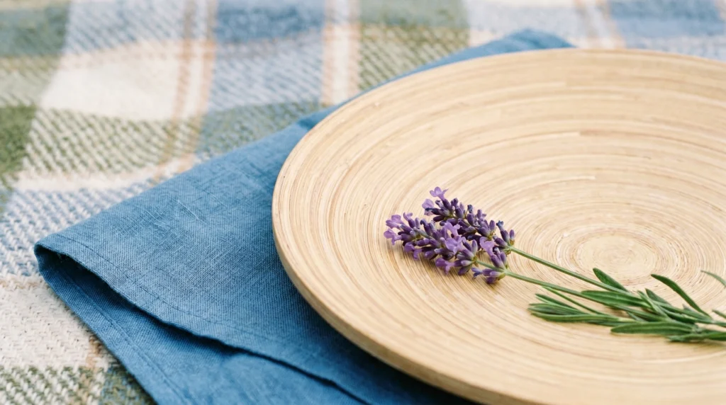 14. Lavender Sprig Place Settings