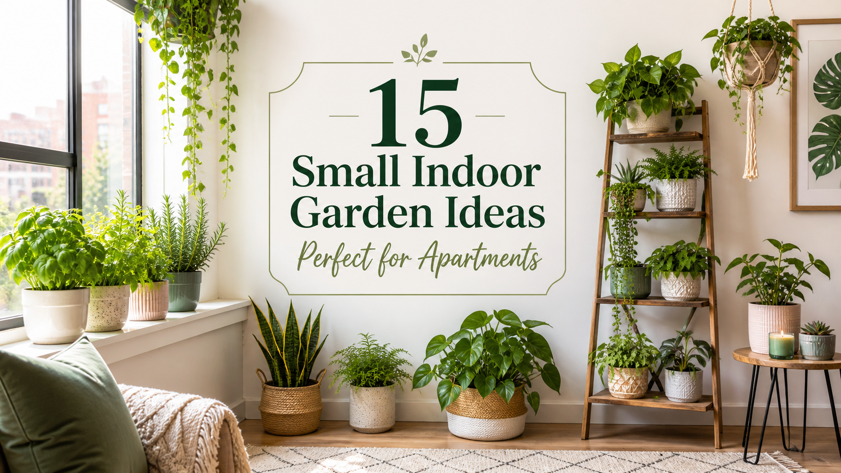 15 Small Indoor Garden Ideas Perfect for Apartments