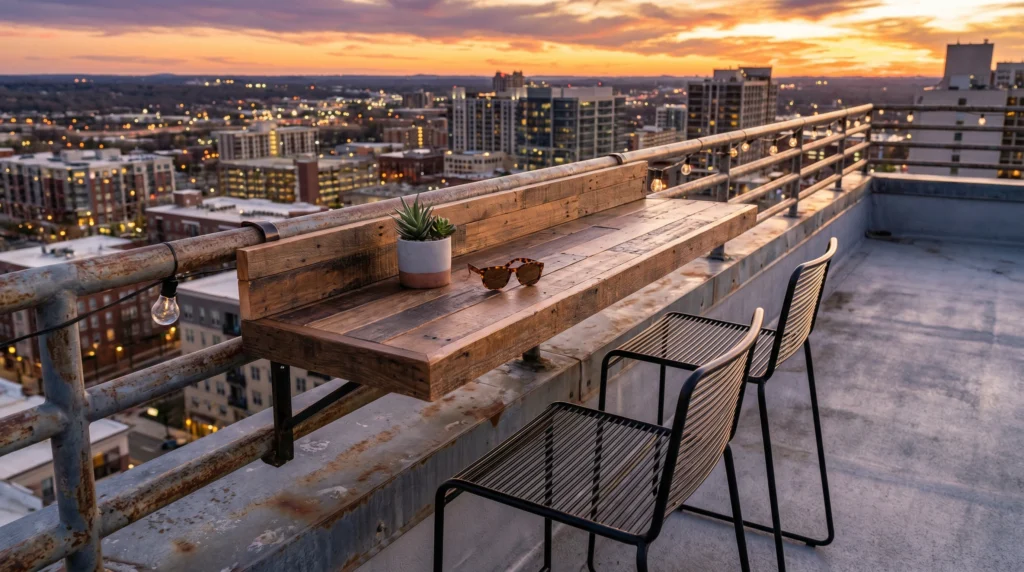 15. The "Sky Bar" Counter