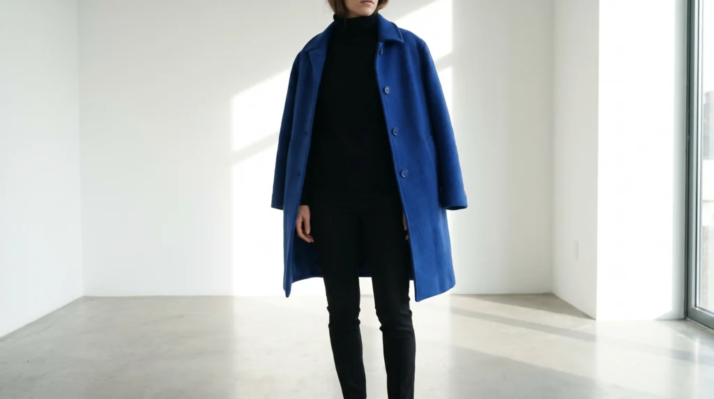16. A Pop of Color with a Neutral Base