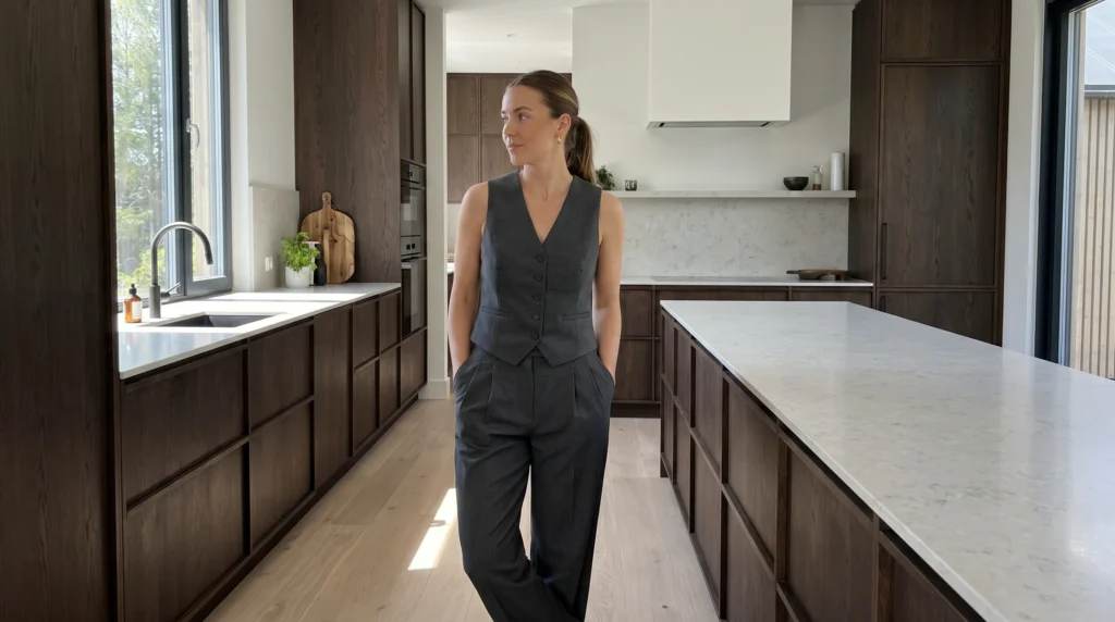 17. Tailored Vest and Matching Pants