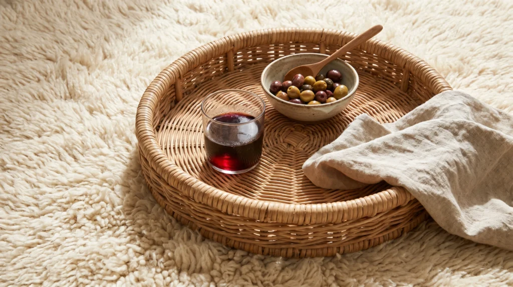 Woven Trays for Stability