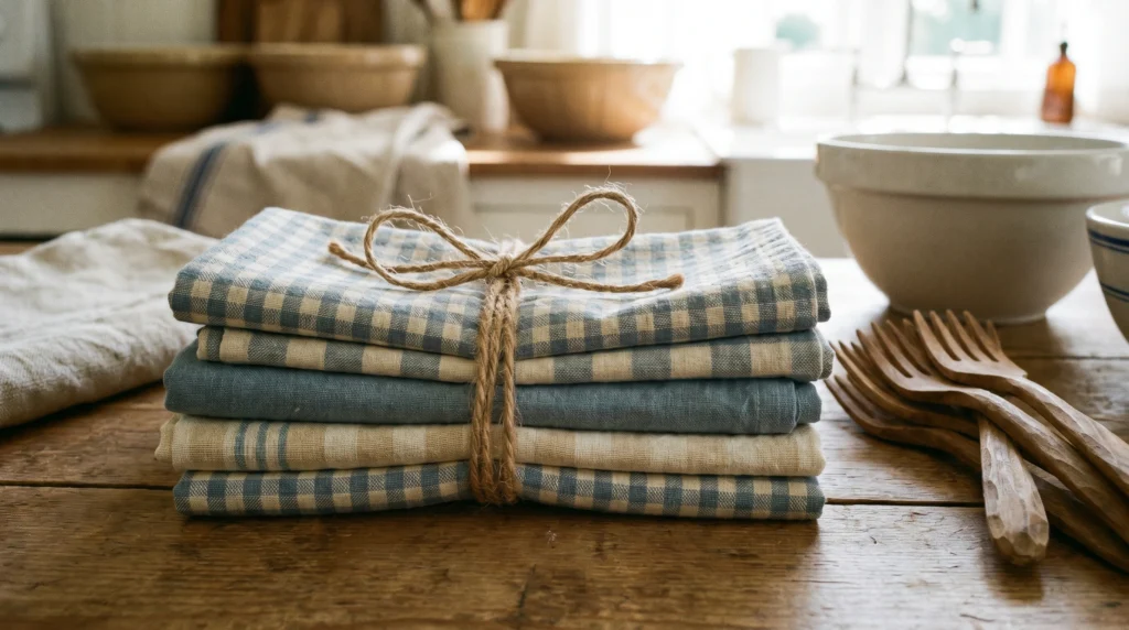A Pop of Pattern with Bandanas or Napkins