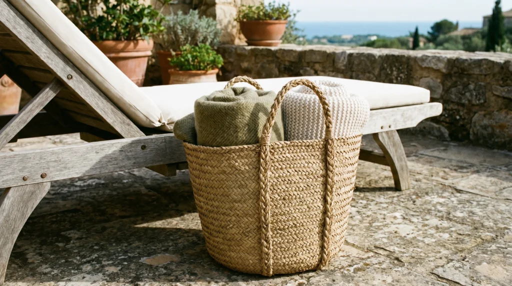 21. Layered Textiles: The "Indoor-Outdoor" Flow