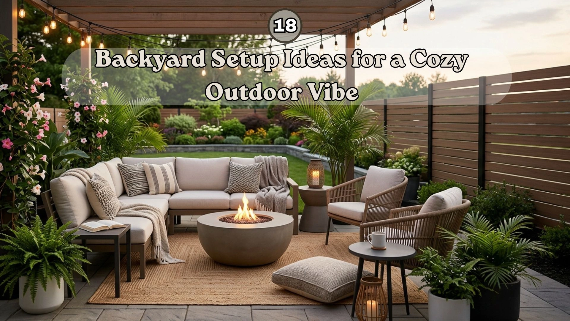 Backyard Setup Ideas for a Cozy Outdoor Vibe