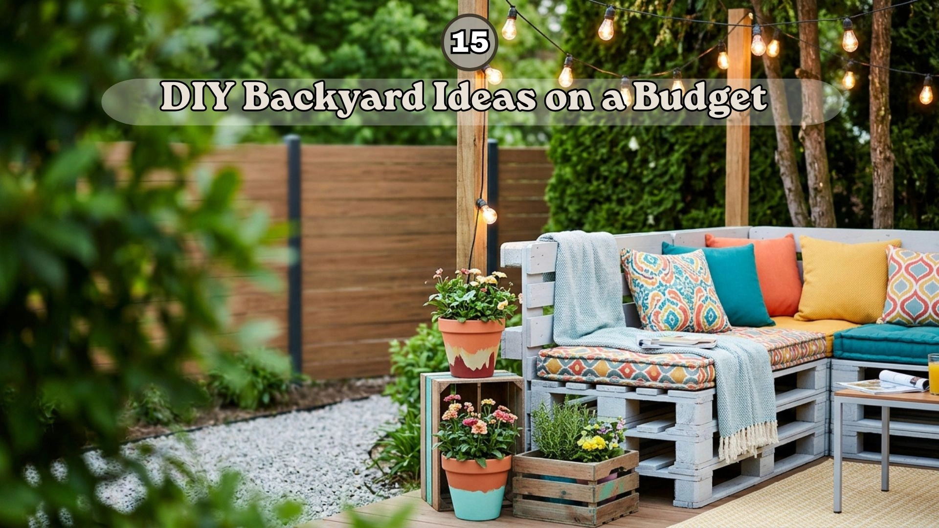 DIY Backyard Ideas on a Budget