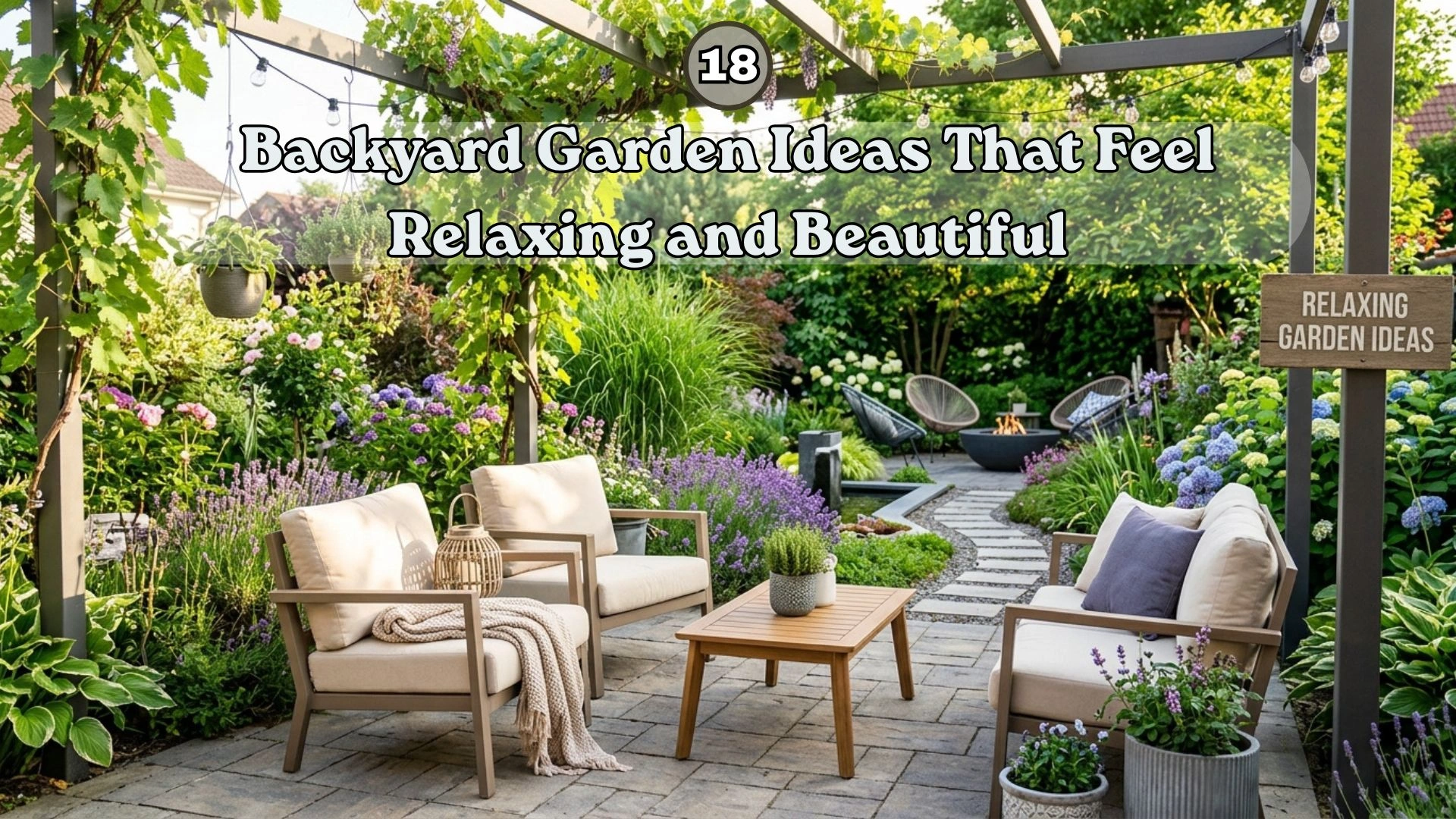 Backyard Garden Ideas That Feel Relaxing and Beautiful